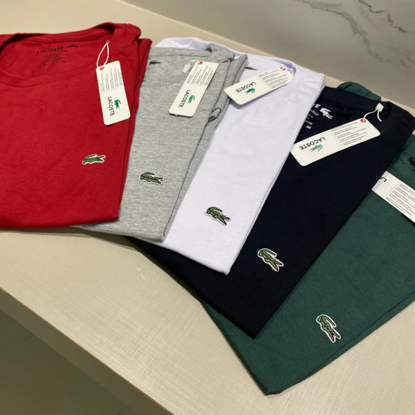 Camisetas Lacoste Paga 3 y lleva 5 + ¡El precio más bajo de la historia + regalo! 🔥